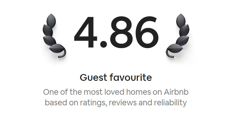 AirBnB Guest Favourite
