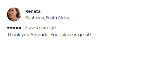 AirBnB Guest Reviews 5